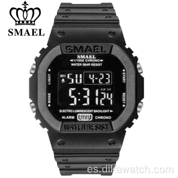 SMAEL Reloj digital Hombre Relojes deportivos LED Militar